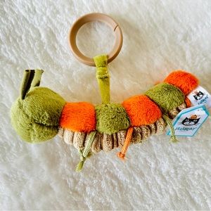 RARE (Retired) Little Christopher Caterpillar Rattle